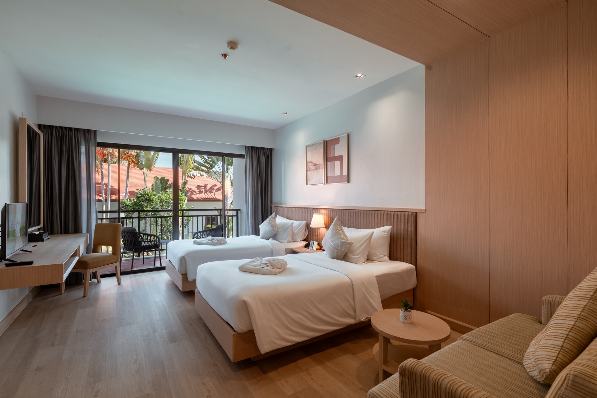 Deluxe Pool View Room at Mai Khao Beach Resort in Phuket